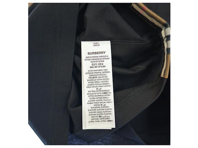 Burberry Women's Short Sleeve T-shirt CARIS CHK BLACK - view 9