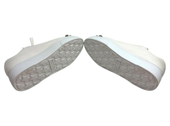 Miu Miu Sneaker mit Kristallzehenkappe in Weiß - Ansicht 6