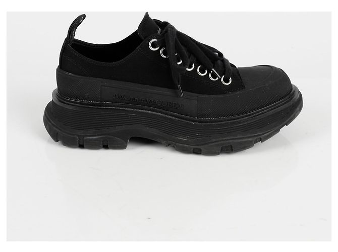 Alexander Mcqueen Baskets Tread Slick Taille Noir - vue 2