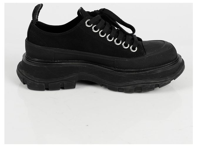 Alexander Mcqueen Baskets Tread Slick Taille Noir - vue 6