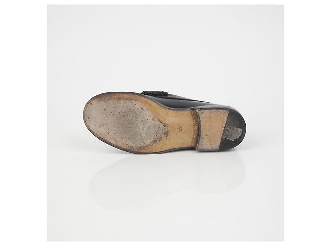 Gucci Verschlungene Slipper Größe Schwarz - Ansicht 14