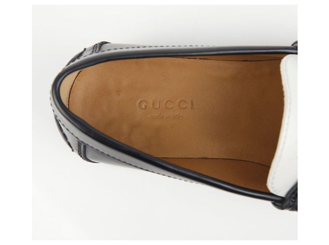 Gucci Verschlungene Slipper Größe Schwarz - Ansicht 16