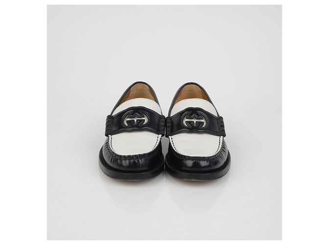 Gucci Verschlungene Slipper Größe Schwarz - Ansicht 4