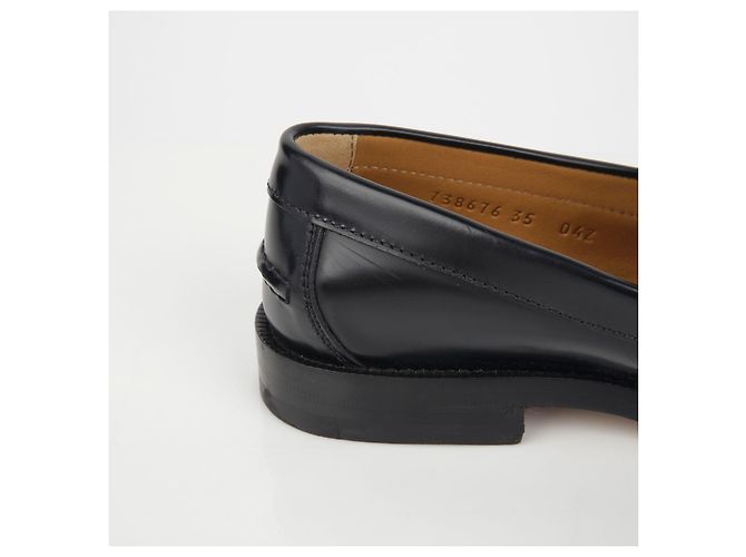 Gucci Verschlungene Slipper Größe Schwarz - Ansicht 9