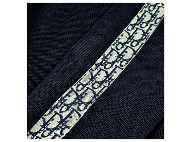 Dior Oblique Insert Knit Blue - view 3