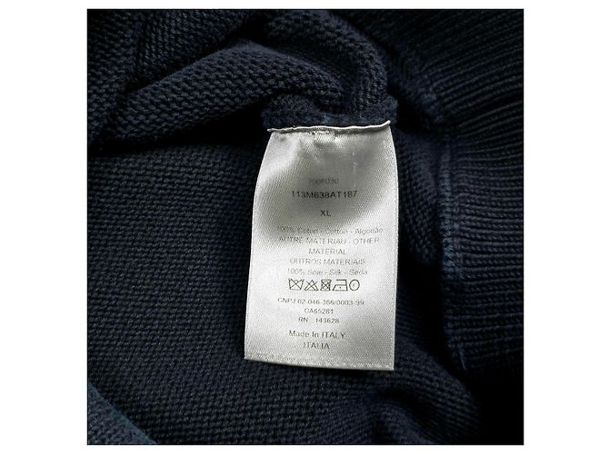 Dior Oblique Insert Knit Blue - view 5