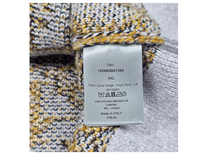 Dior Maglia Obliqua Marrone - vista 5