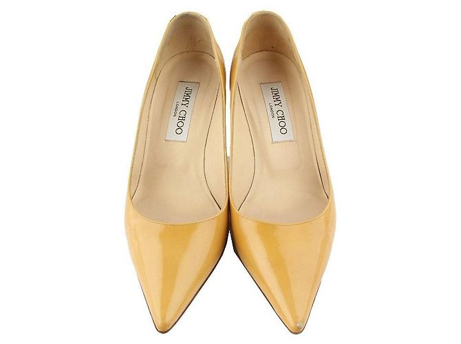 Jimmy Choo Lackschuhe Gelb - Ansicht 2