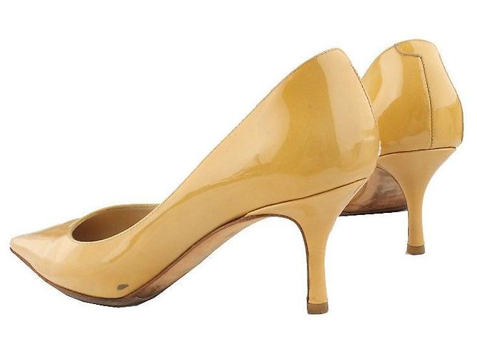 Jimmy Choo Lackschuhe Gelb - Ansicht 5