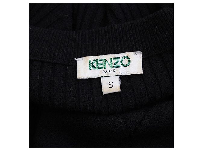 Kenzo Top de punto negro - vista 3
