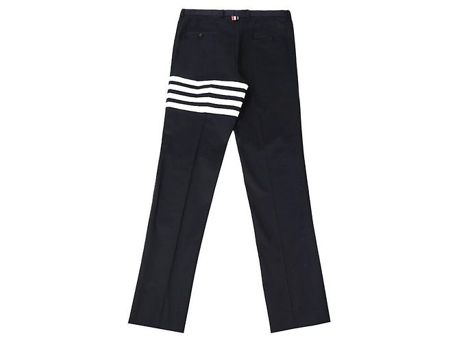 Thom Browne Pantaloni Chino da Uomo Marrone - vista 4