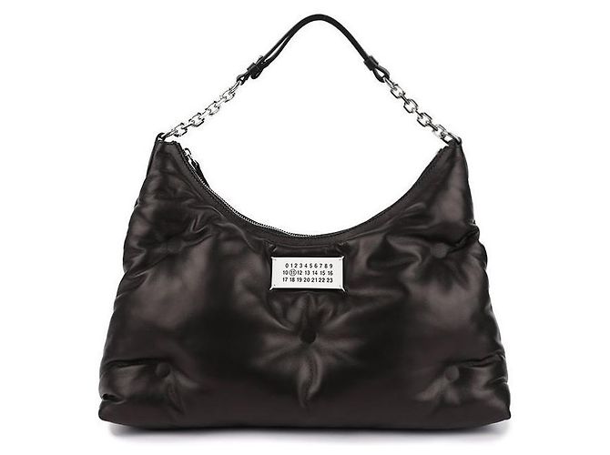 Maison Martin Margiela Borsa hobo media Glam Slam Nero - vista 3