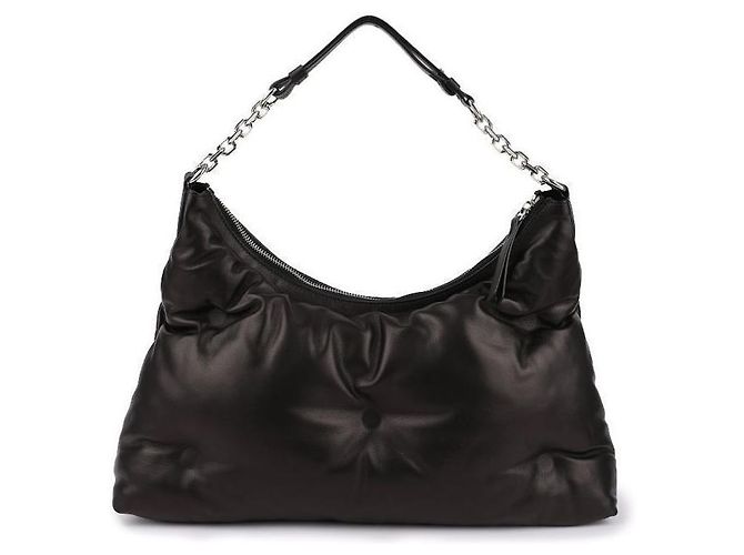 Maison Martin Margiela Borsa hobo media Glam Slam Nero - vista 5