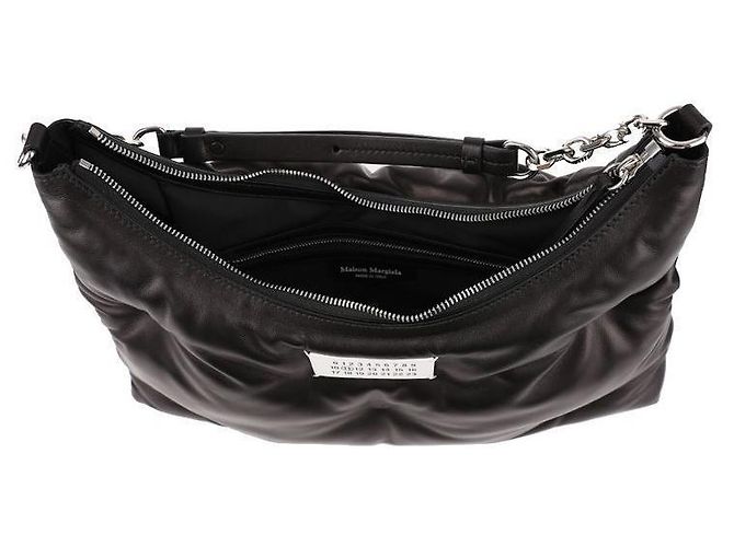 Maison Martin Margiela Borsa hobo media Glam Slam Nero - vista 7