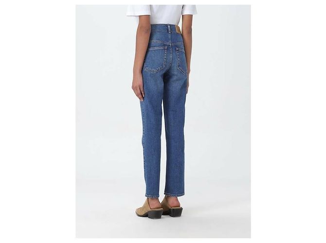 Isabel Marant Slim Denim Hose Blau - Ansicht 5