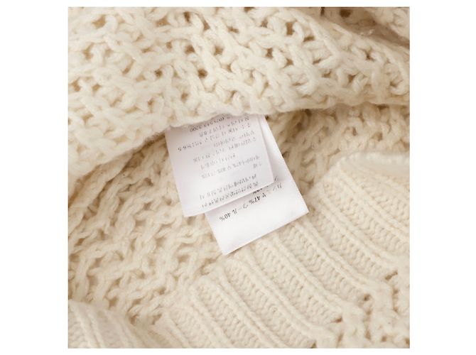 Dior Talla Crochet Knit Blanco - vista 8