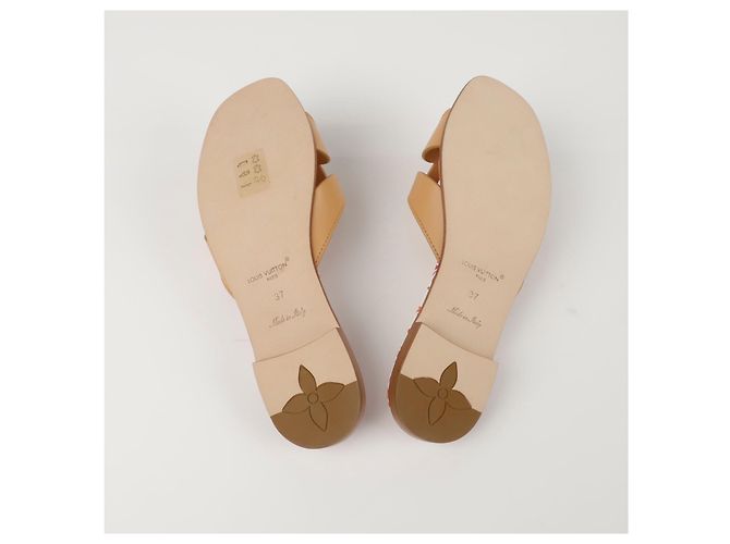 Louis Vuitton Sandali Mule Isola Taglia Marrone - vista 10