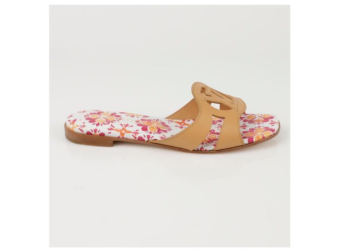 Louis Vuitton Sandali Mule Isola Taglia Marrone - vista 2
