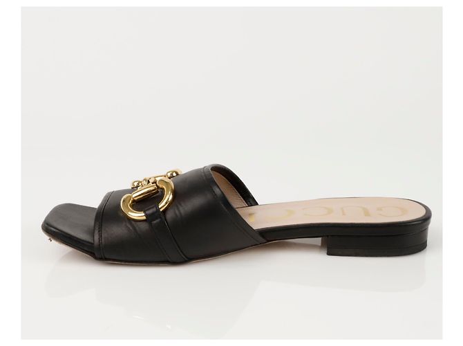 Gucci Slides com fivela Horsebit - vista 3