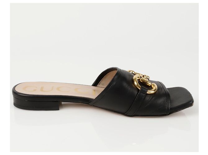 Gucci Slides com fivela Horsebit - vista 5