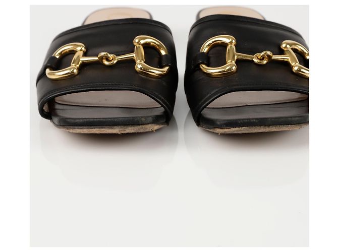 Gucci Slides com fivela Horsebit - vista 7