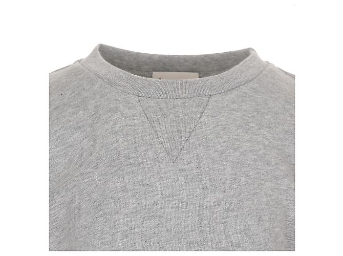 Sweatshirt mit Logo auf der Armtasche Moncler Kids Braun - Ansicht 7