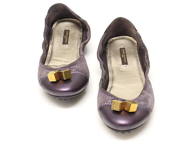 Louis Vuitton Ballerine LV Dice Viola Porpora - vista 2