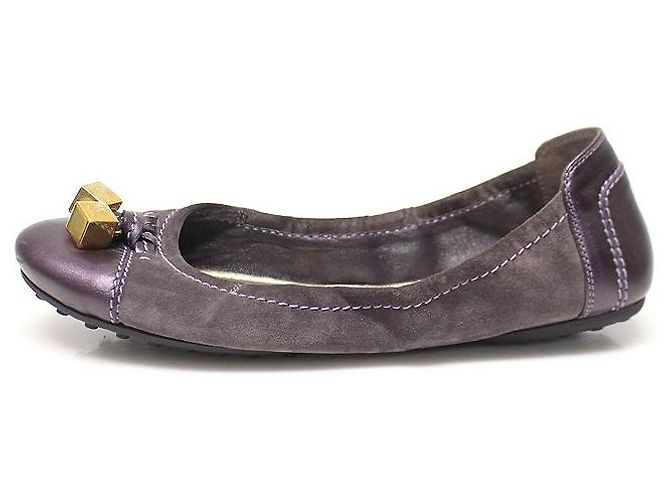 Louis Vuitton Ballerine LV Dice Viola Porpora - vista 4