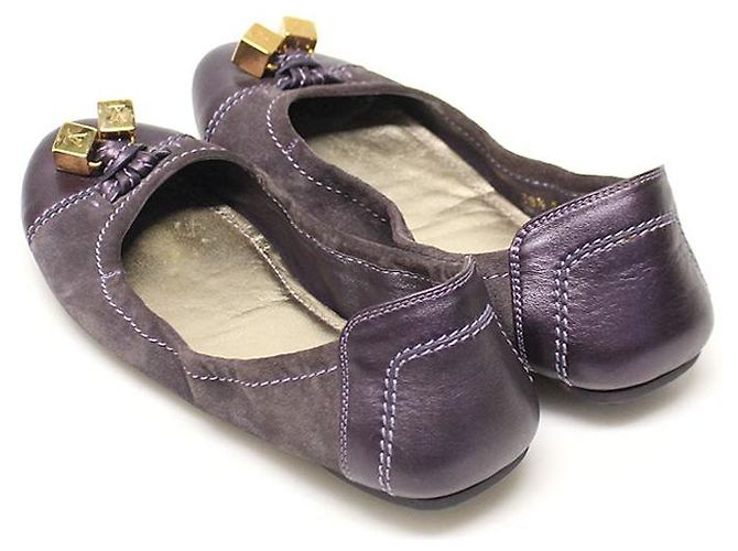 Louis Vuitton Ballerine LV Dice Viola Porpora - vista 5
