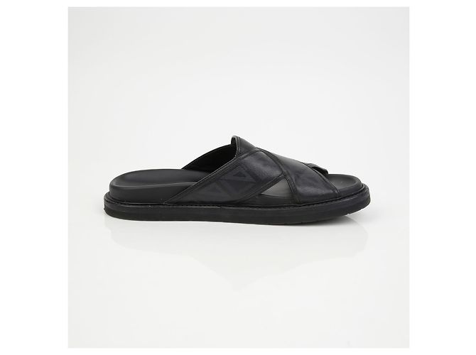 Dior CD Diamond Aqua Sandals size Black - view 10