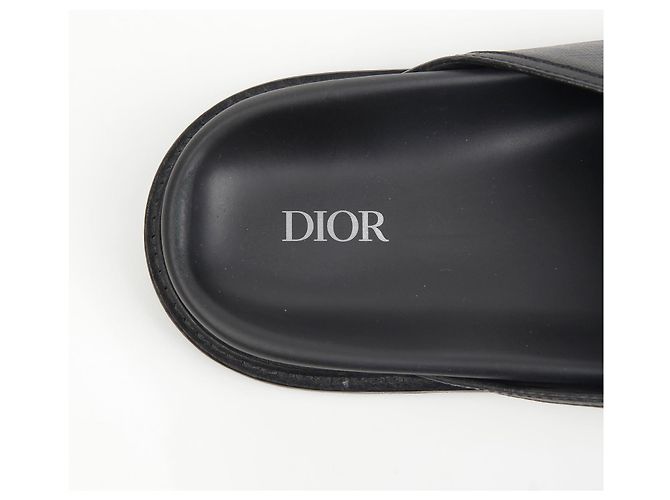 Dior CD Diamond Aqua Sandals size Black - view 14