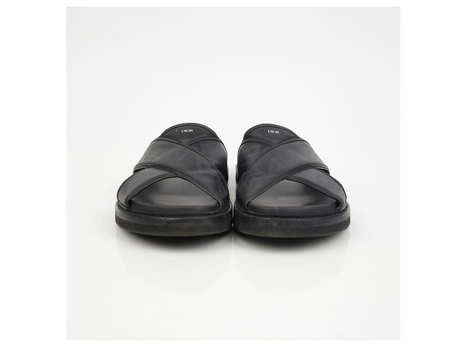 Dior CD Diamond Aqua Sandals size Black - view 4