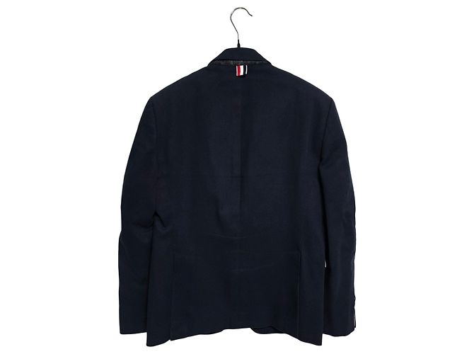Thom Browne Baumwoll-Twill-Blazerjacke Blau - Ansicht 2