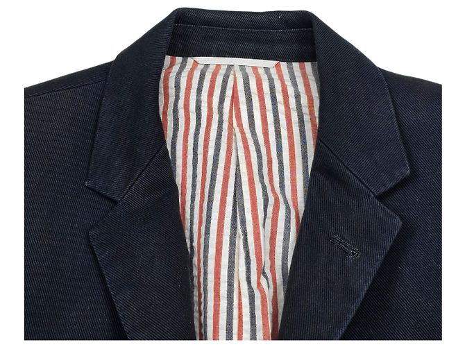 Thom Browne Baumwoll-Twill-Blazerjacke Blau - Ansicht 4