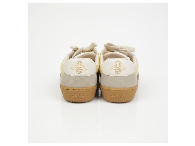Gucci Sneakers GG Web Detail Giallo - vista 6