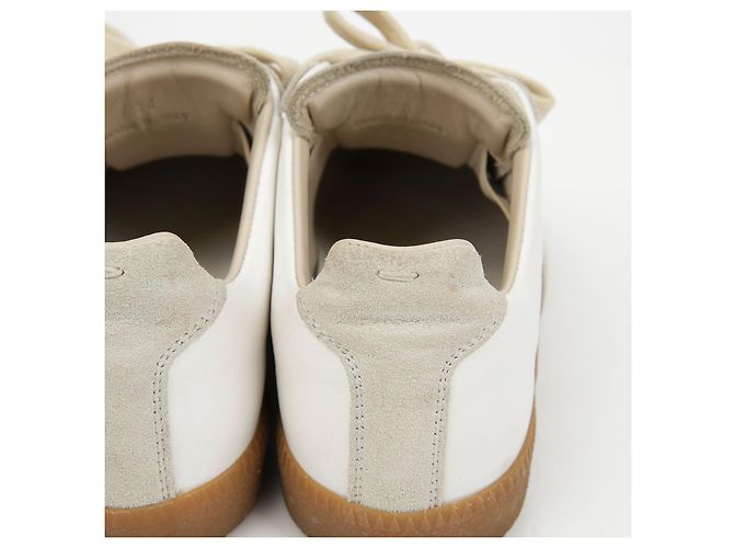 Maison Martin Margiela Sneakers Replica dell'Esercito Tedesco Bianco - vista 11