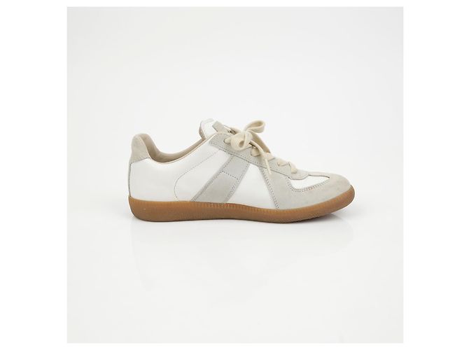 Maison Martin Margiela Sneakers Replica dell'Esercito Tedesco Bianco - vista 12
