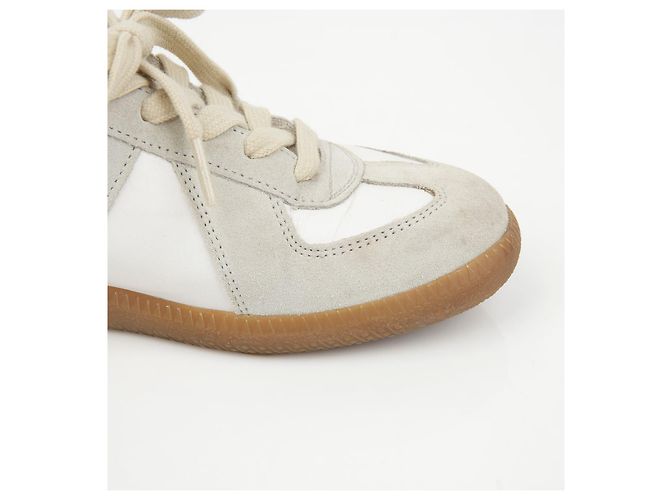 Maison Martin Margiela Sneakers Replica dell'Esercito Tedesco Bianco - vista 13