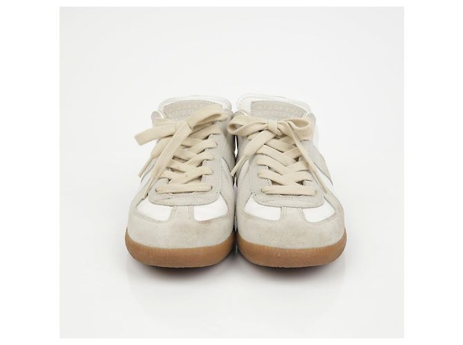 Maison Martin Margiela Sneakers Replica dell'Esercito Tedesco Bianco - vista 3