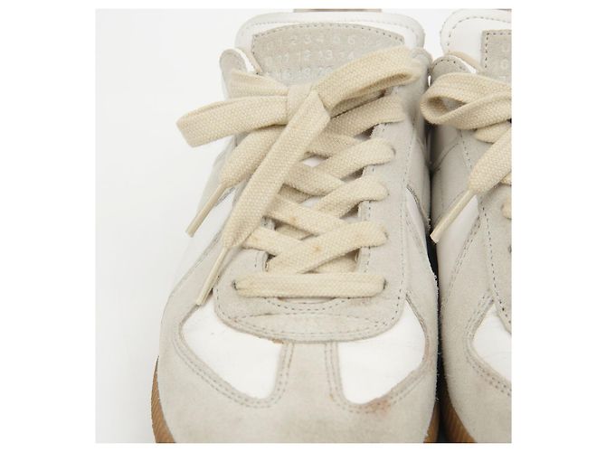 Maison Martin Margiela Sneakers Replica dell'Esercito Tedesco Bianco - vista 4