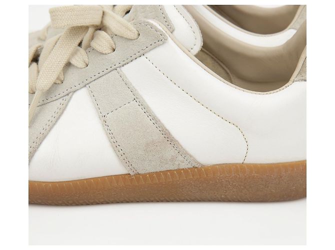 Maison Martin Margiela Sneakers Replica dell'Esercito Tedesco Bianco - vista 9