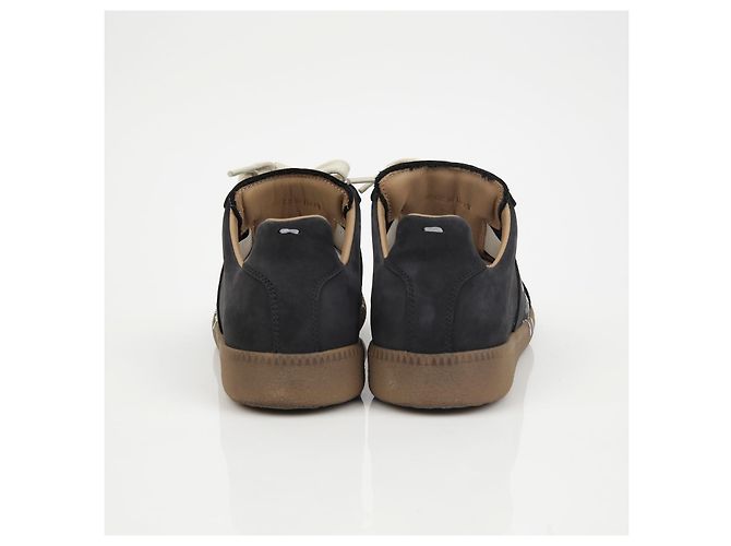 Maison Martin Margiela Deutsche Armee Replica Farbklecks Sneakers Schwarz - Ansicht 5