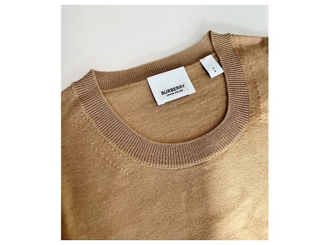 Burberry Suéter de malha de lã Marrom - vista 12