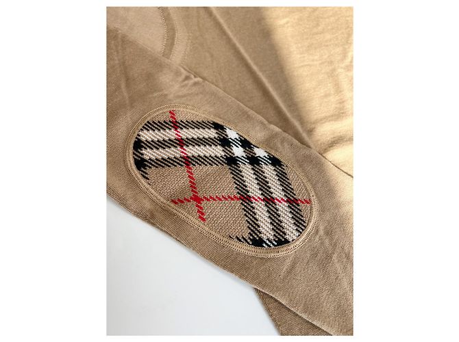 Burberry Suéter de malha de lã Marrom - vista 13