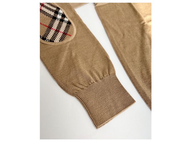 Burberry Suéter de malha de lã Marrom - vista 14