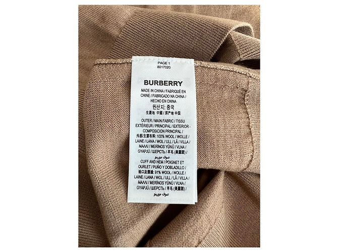 Burberry Suéter de malha de lã Marrom - vista 16