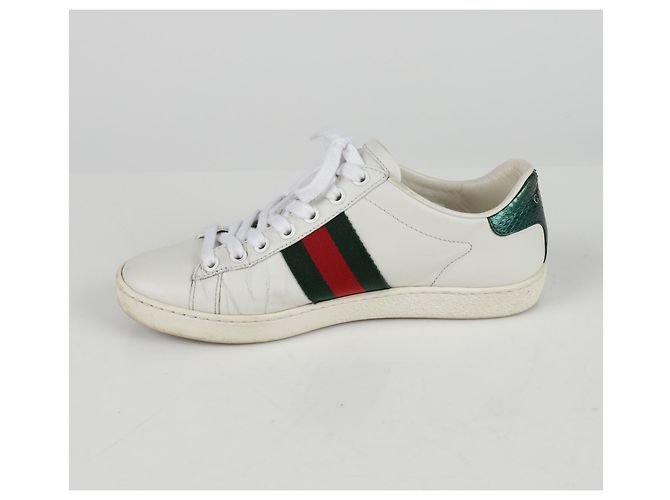 Gucci Ace Sneakers Bianco - vista 3