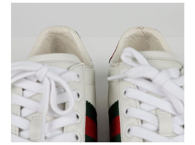 Gucci Ace Sneakers Bianco - vista 7