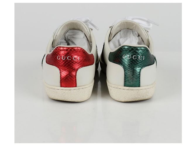 Gucci Ace Sneakers Bianco - vista 8