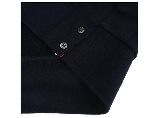 Thom Browne Gestreiftes klassisches Rundhals-T-Shirt Blau - Ansicht 8